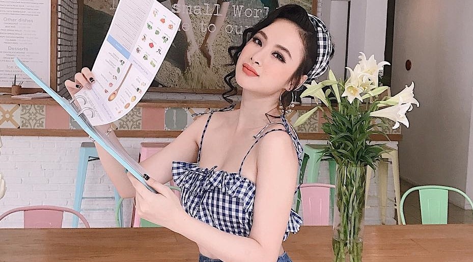 Dan sao Viet 'giai nong' bang crop-top, ao ho nguc trong mua he hinh anh