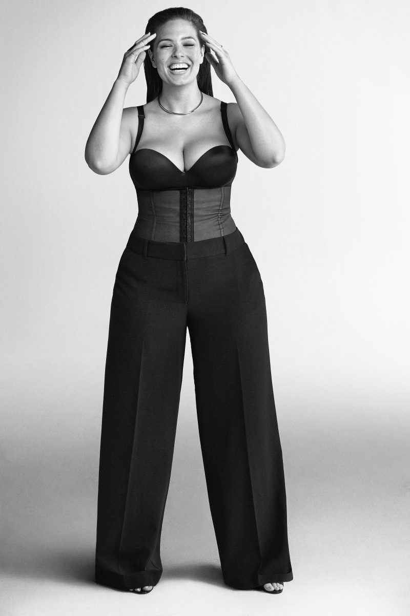 Ashley Graham ưa chuộng đầm sơ mi thắt eo ảnh 6 Ashley Graham ua chuong dam so mi that eo anh 6