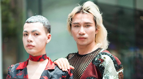 Nam gioi trang diem dam, dien trang phuc ho nguc tai VIFW 2018 hinh anh