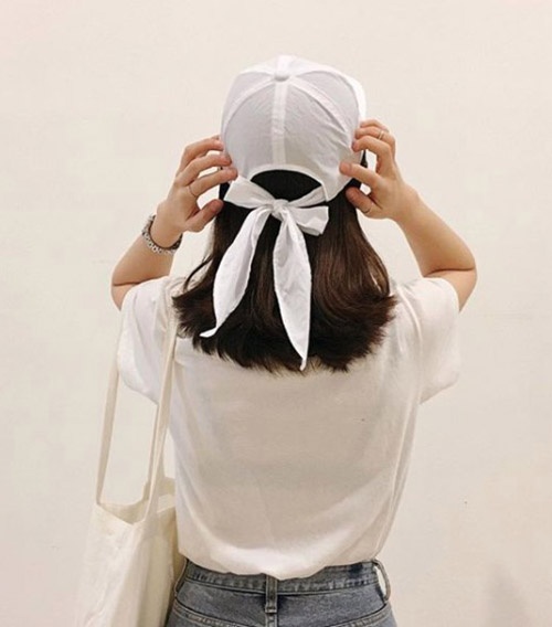 Giới trẻ yêu thích kiểu mũ cột nơ độc đáo ảnh 7 Gioi tre yeu thich kieu mu cot no doc dao anh 7