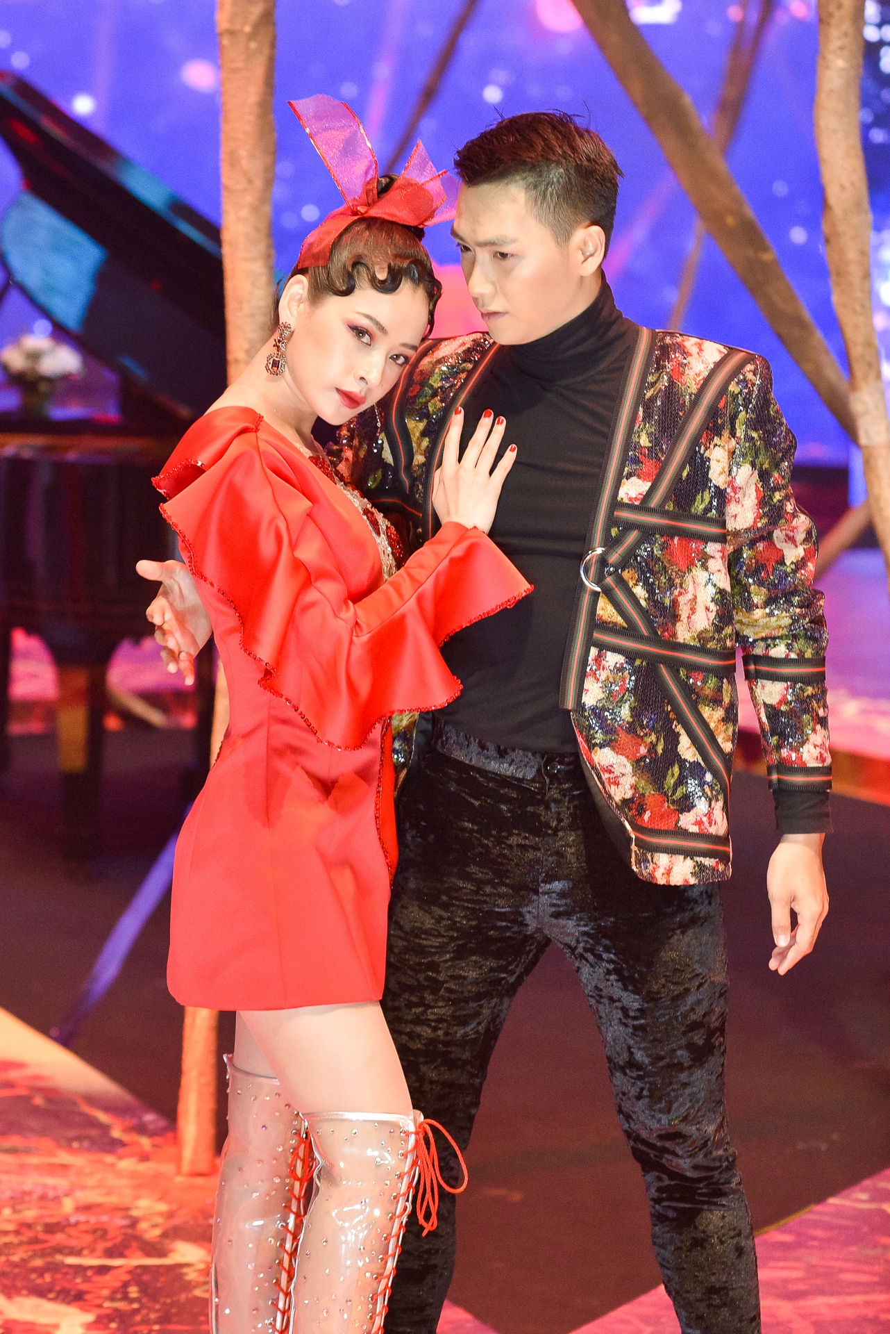 Phạm Hương kết show Đỗ Long ảnh 3 Pham Huong ket show Do Long anh 3