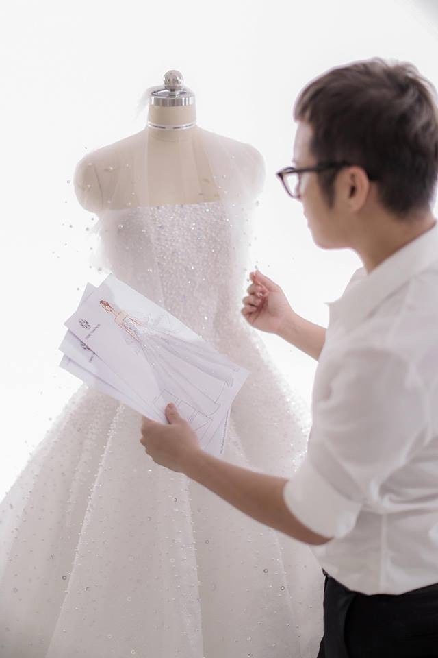 Vay cuoi cup nguc cua A hau Tu Anh anh 4