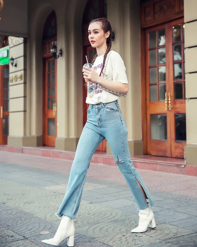 Street style sao Việt tuần qua ảnh 4 Street style sao Viet tuan qua anh 4