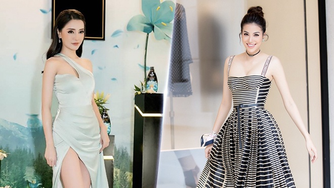 Pham Huong, Bich Phuong mac dep nhat tuan voi dam xe cao hinh anh