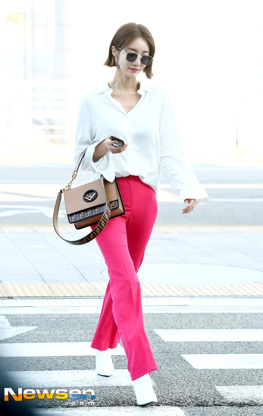 Trang phuc san bay yeu thich cua dan sao nu Han anh 1