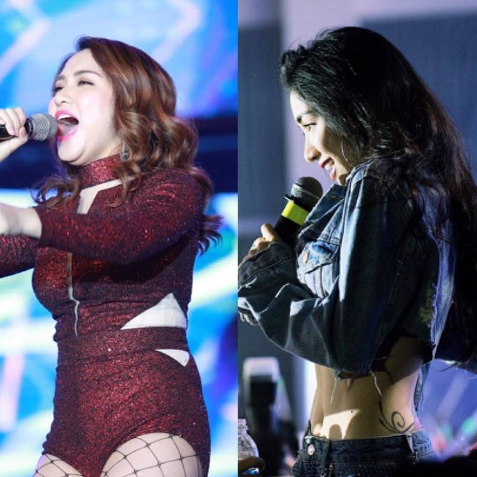 Vong eo thon gon cua Hoa Minzy anh 2