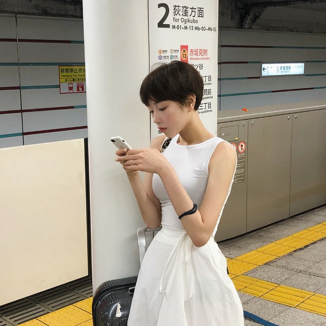 Xu huong toc pixie duoc gioi tre Han lang xe anh 7