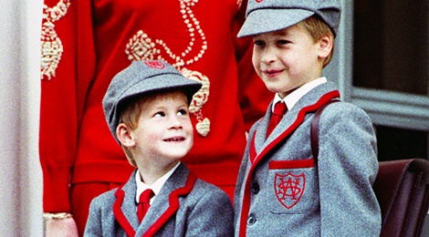 Nhung bo do doi dang yeu cua Hoang tu William va Harry khi con nho hinh anh
