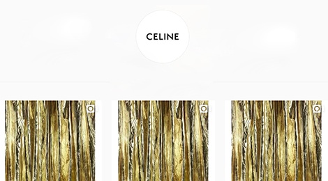 Den luot Celine thay doi logo, xoa sach hinh anh tren Instagram hinh anh