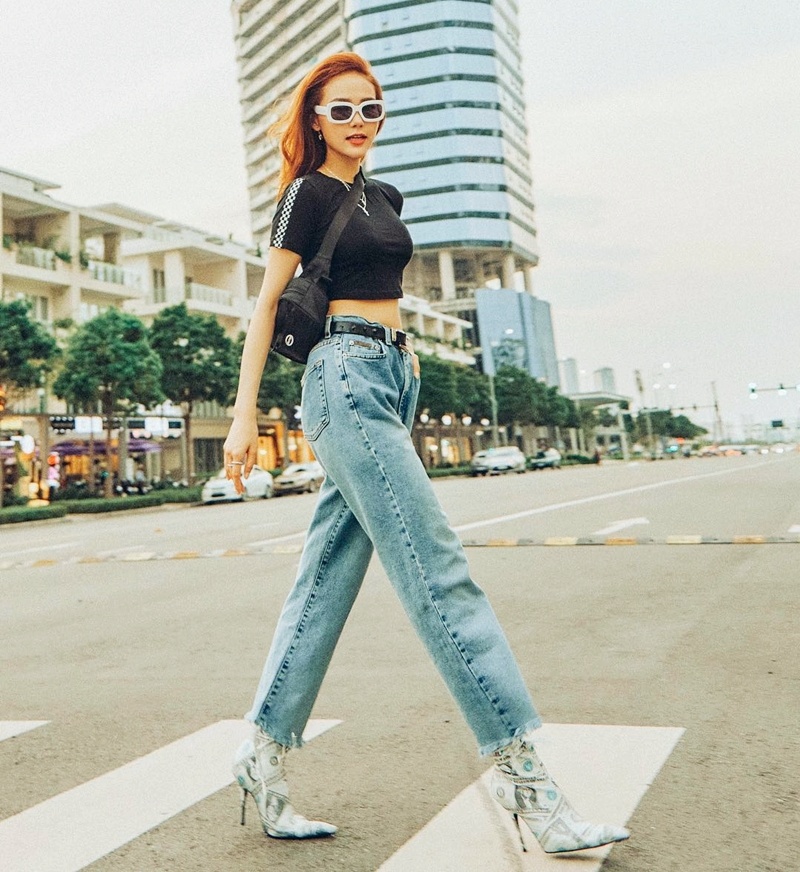 Street style sao Việt tuần qua ảnh 1 Street style sao Viet tuan qua anh 1