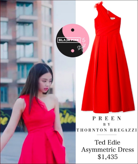 Trang phuc hang hieu cua Jennie trong MV Solo anh 2