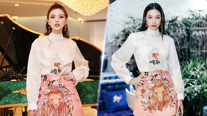 HLV,  Thi sinh The Face dien lai trang phuc anh 11