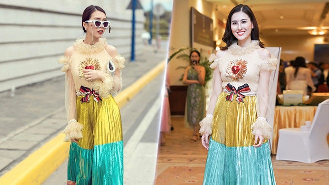 HLV,  Thi sinh The Face dien lai trang phuc anh 13