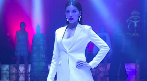 Catwalk chuyen nghiep, Minh Tu van truot phan thi Top Model hinh anh