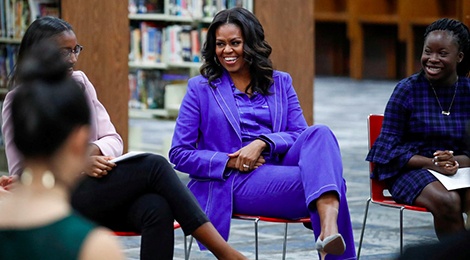 Cuu De nhat phu nhan Michelle Obama an mac sanh dieu the nao? hinh anh