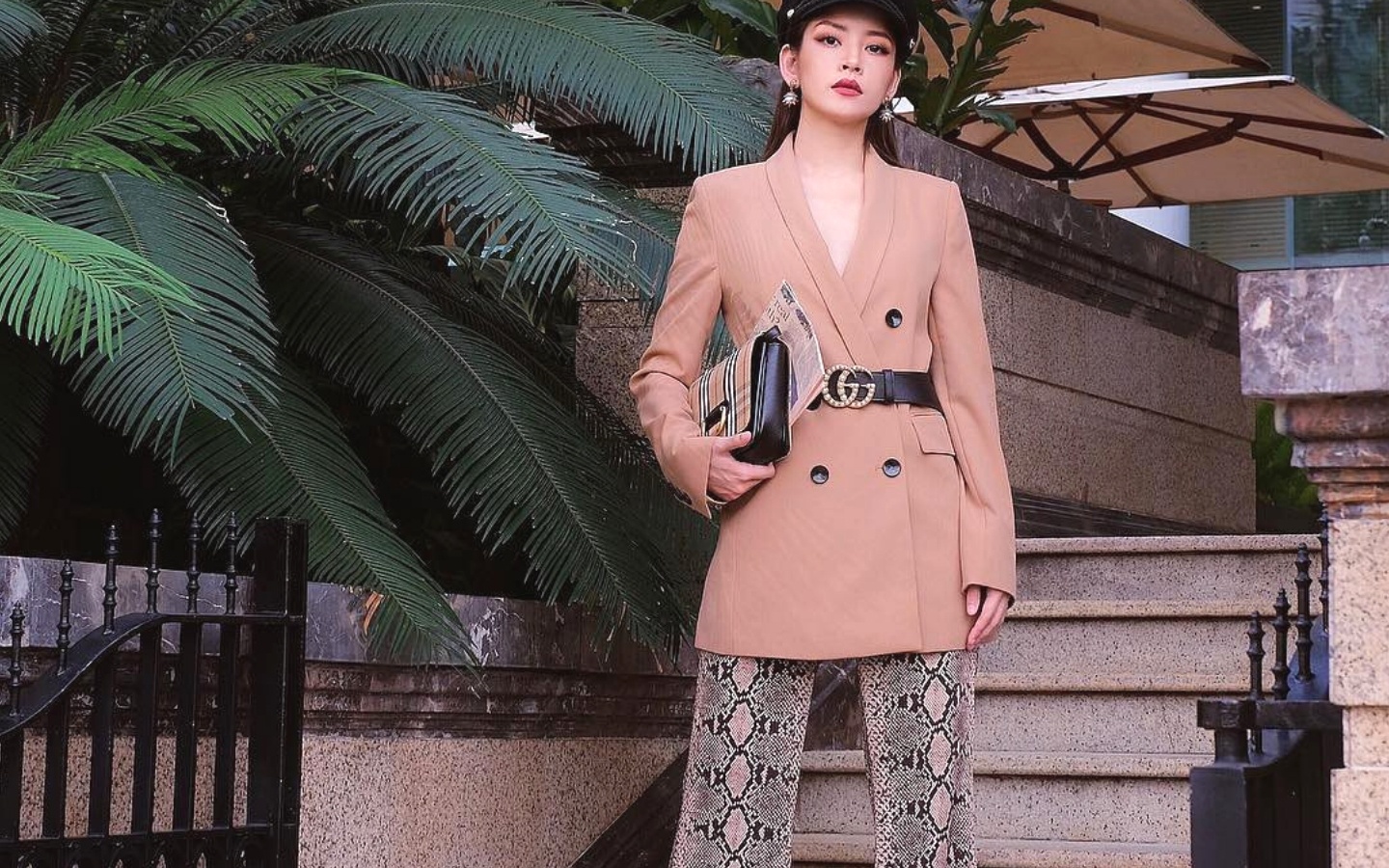 Meo an gian chieu cao cua Chi Pu va Quynh Anh Shyn hinh anh