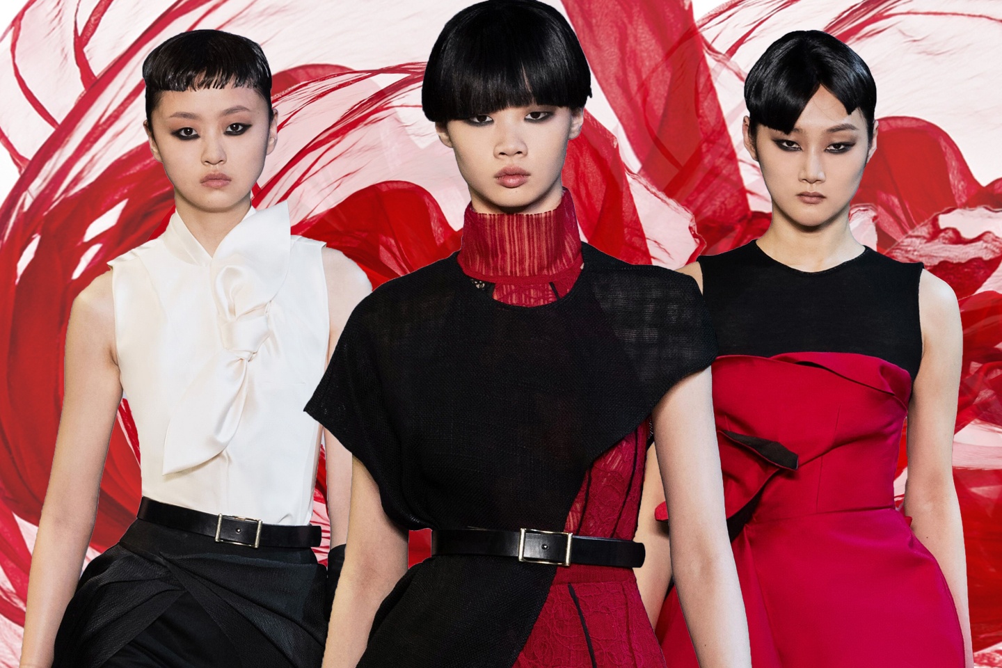 Tam vai do cua doi nguoi phu nu bay lo lung trong show dien Phuong My hinh anh