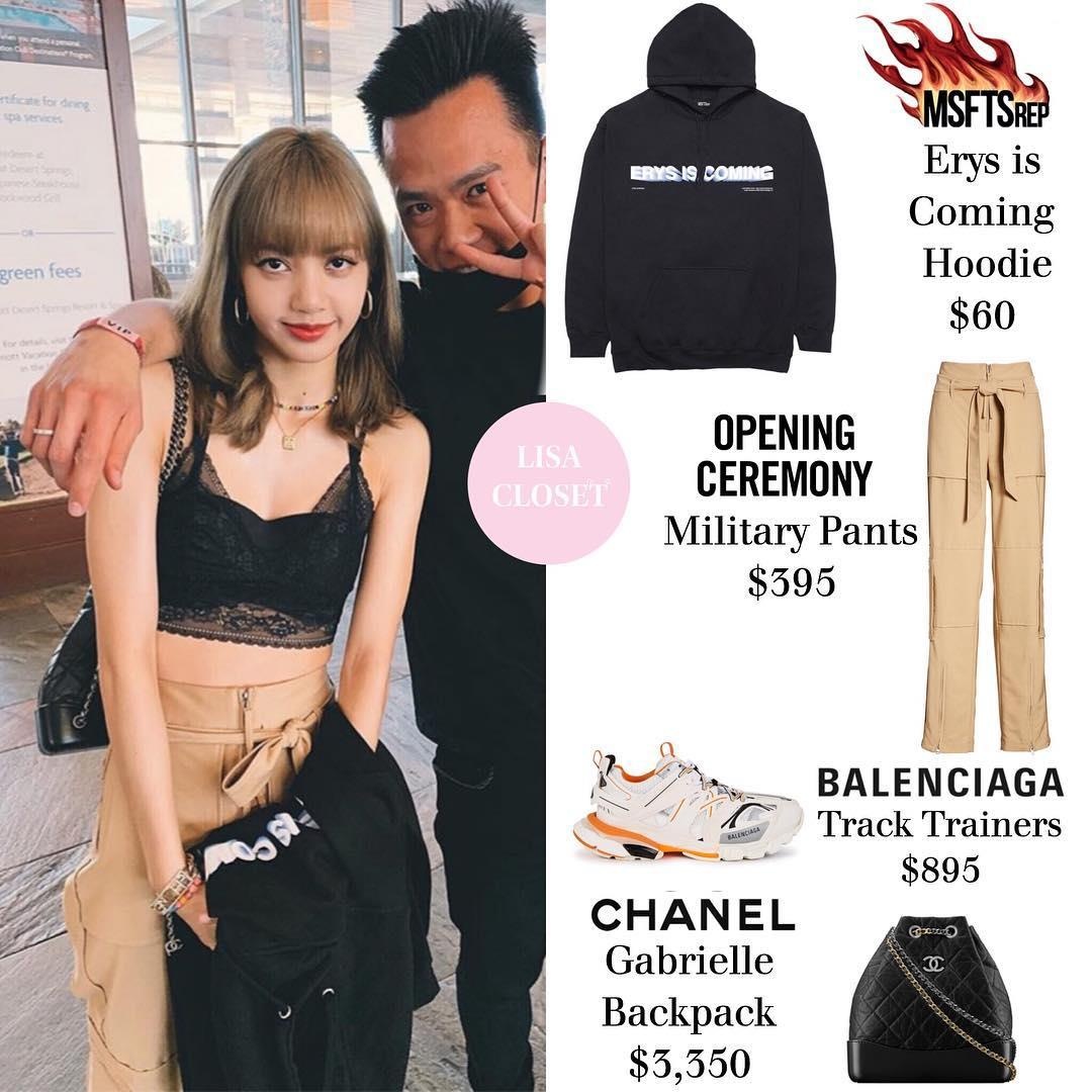 Thời trang hàng hiệu của Black Pink ảnh 6 Thoi trang hang hieu cua Black Pink anh 6