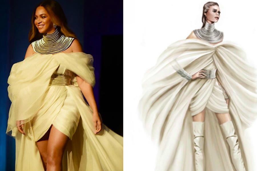 Beyonce dien thiet ke dat rieng cua nha mot Viet hinh anh
