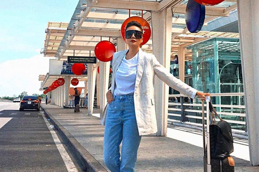 Thanh Hang, Dang Thu Thao ua chuong trang phuc thanh lich xuong pho hinh anh