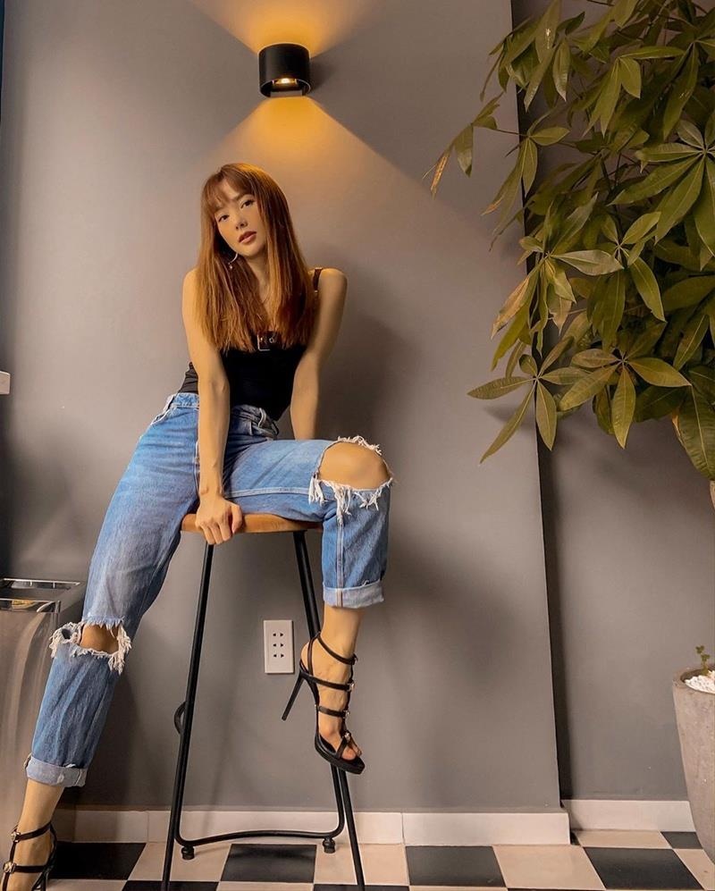 Street style sao Việt ảnh 4 Street style sao Viet anh 4