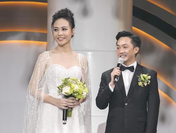 3 bo vay cuoi Dam Thu Trang mac deu may theo so thich cua Cuong Do La? hinh anh