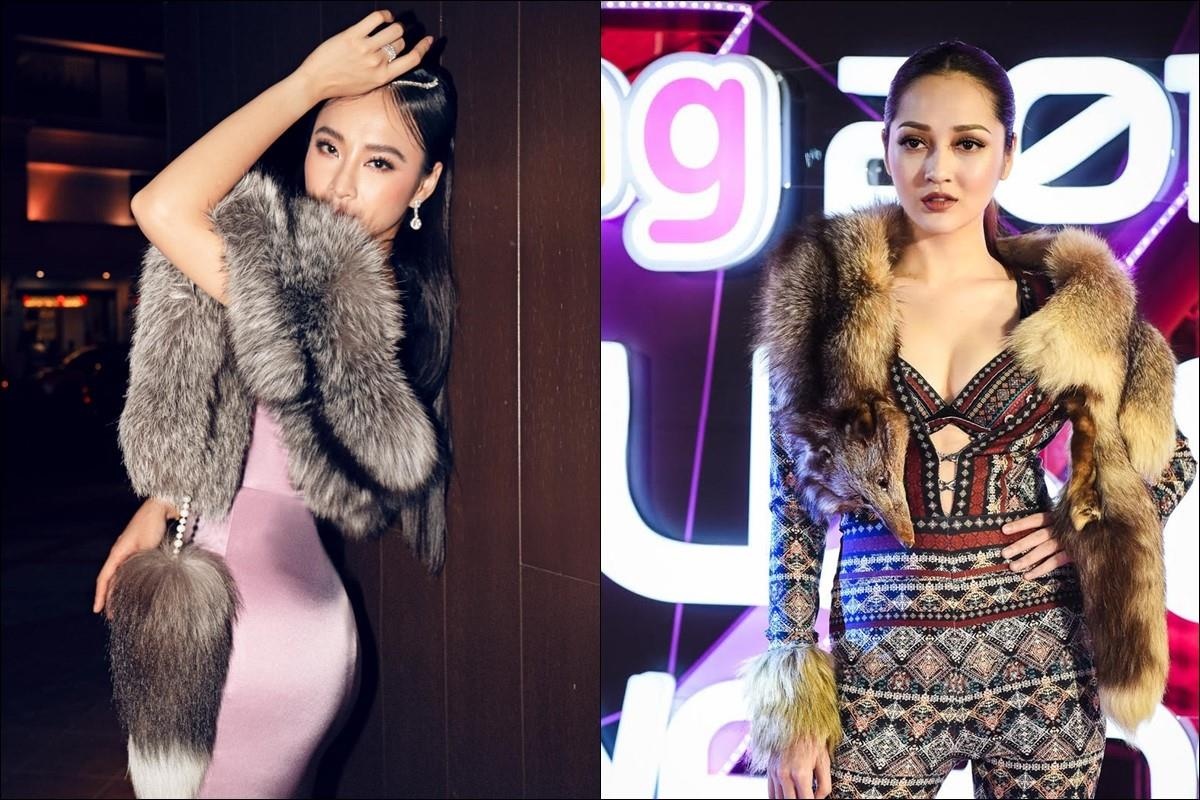 Angela Phuong Trinh va dan sao nu bi 'nem da' vi mac ao long thu hinh anh