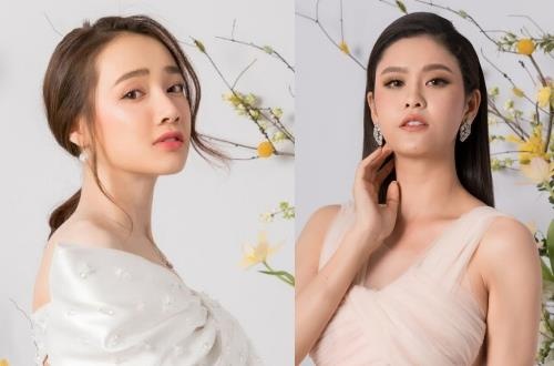 Nha Phuong, Truong Quynh Anh dien vay ton so do ba vong hinh anh