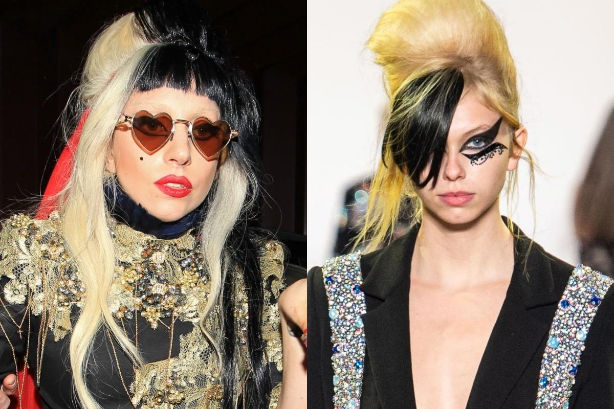 Lady Gaga mac do style Trung Quoc, xuat hien tren san catwalk? hinh anh