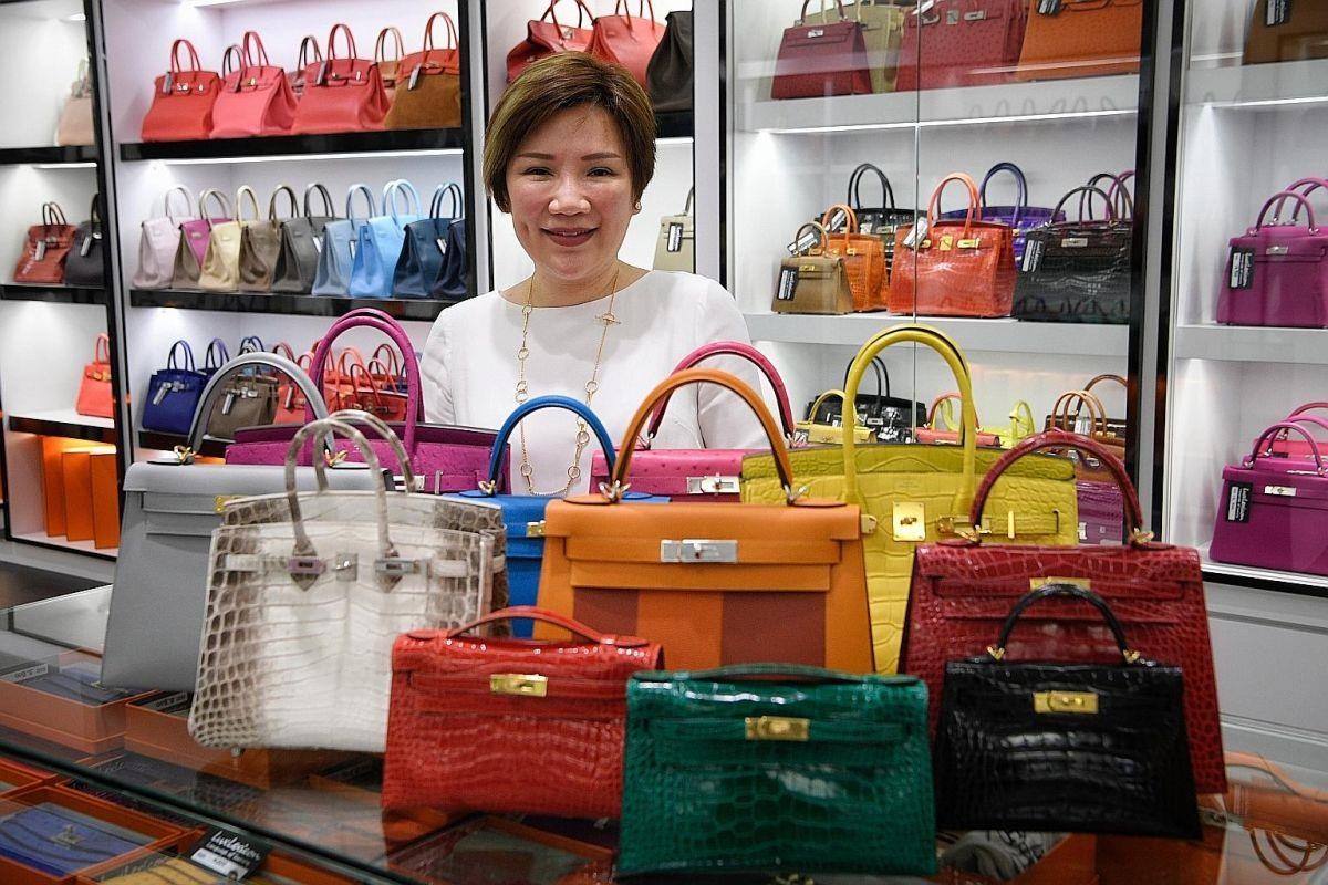 Hermes, Louis Vuitton mat hang ty do vi nan hang fake o Trung Quoc hinh anh