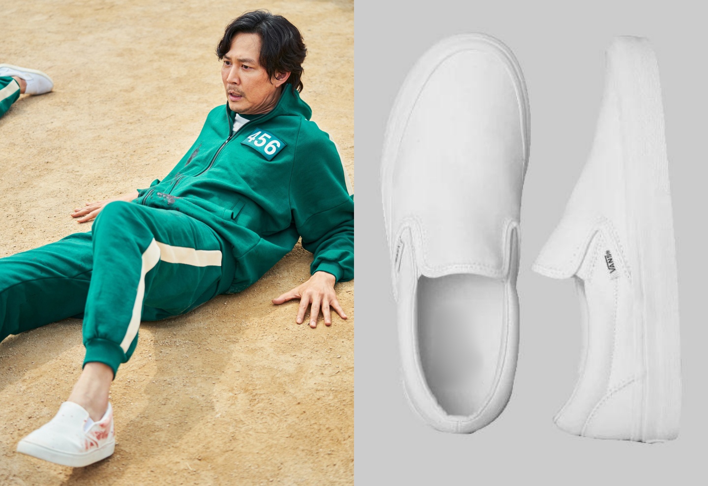 Sneakers trang chay hang hinh anh