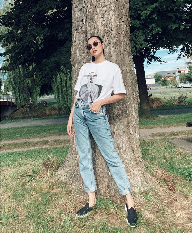 Bi quyet phoi do voi quan jeans nhu sao viet anh 1