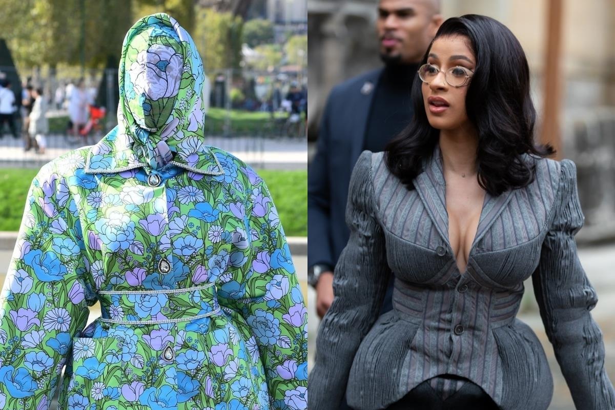 Sau man trum kin kho hieu, Cardi B mac do ho nguc phom dang la hinh anh