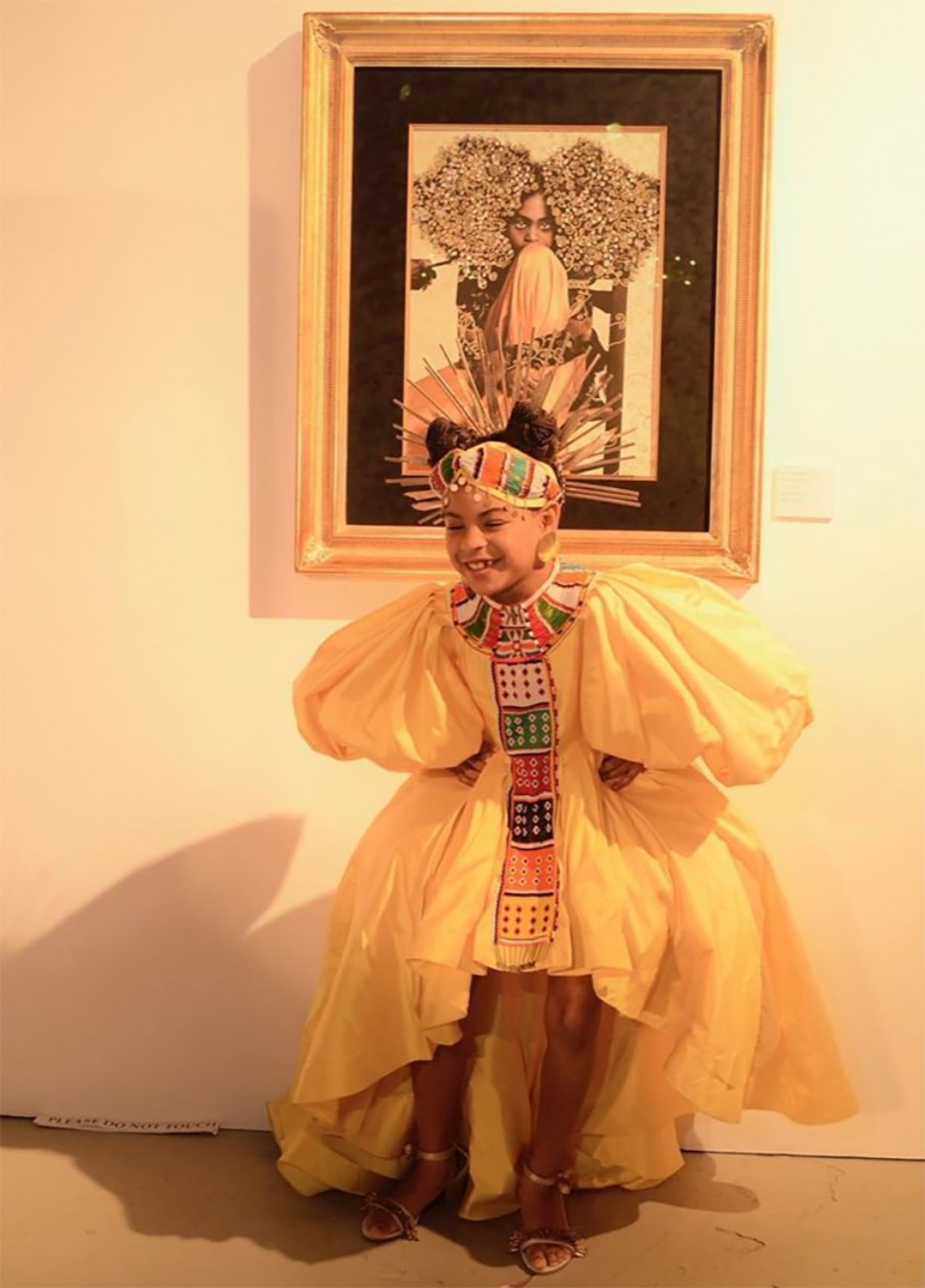 Con gai Beyonce mac do sanh dieu anh 5