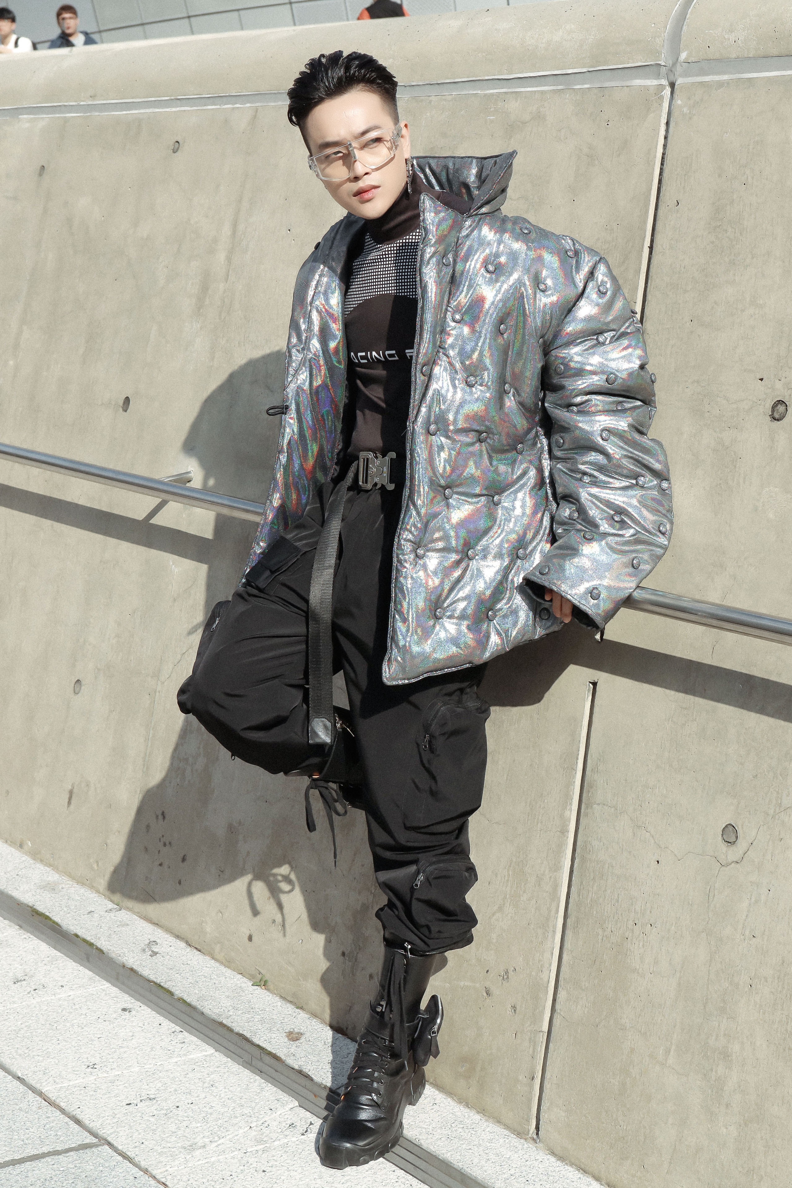 Trưởng nhóm HKT xuất hiện tại Seoul Fashion Week  ảnh 2 Truong nhom HKT xuat hien tai Seoul Fashion Week anh 2