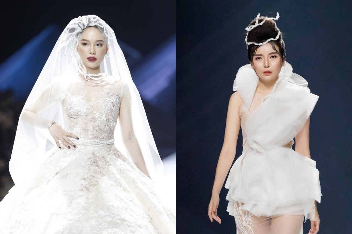 Linh Rin, Cao Thai Ha dien do cuoi xuyen thau co duong cat xe la mat hinh anh