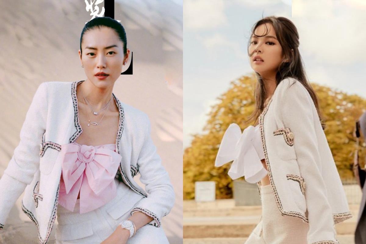 Dung hang vay ao Chanel, Liu Wen bi che phoi do xau hon Jennie hinh anh