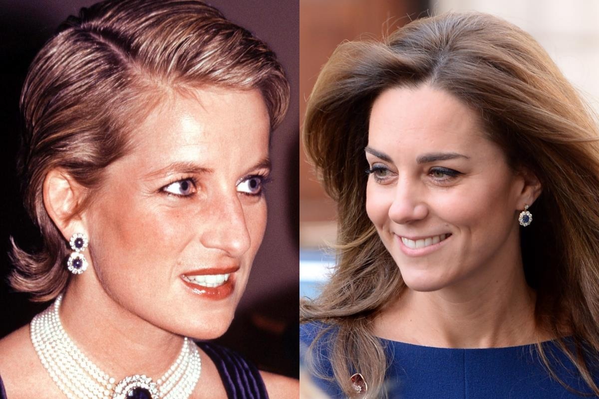 Kate Middleton bi nem da khi cat khuyen tai cua Cong nuong Diana hinh anh