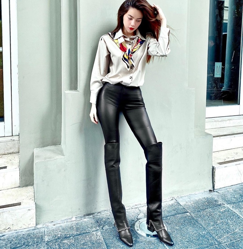 Sao Viet dien do layer mua lanh anh 2