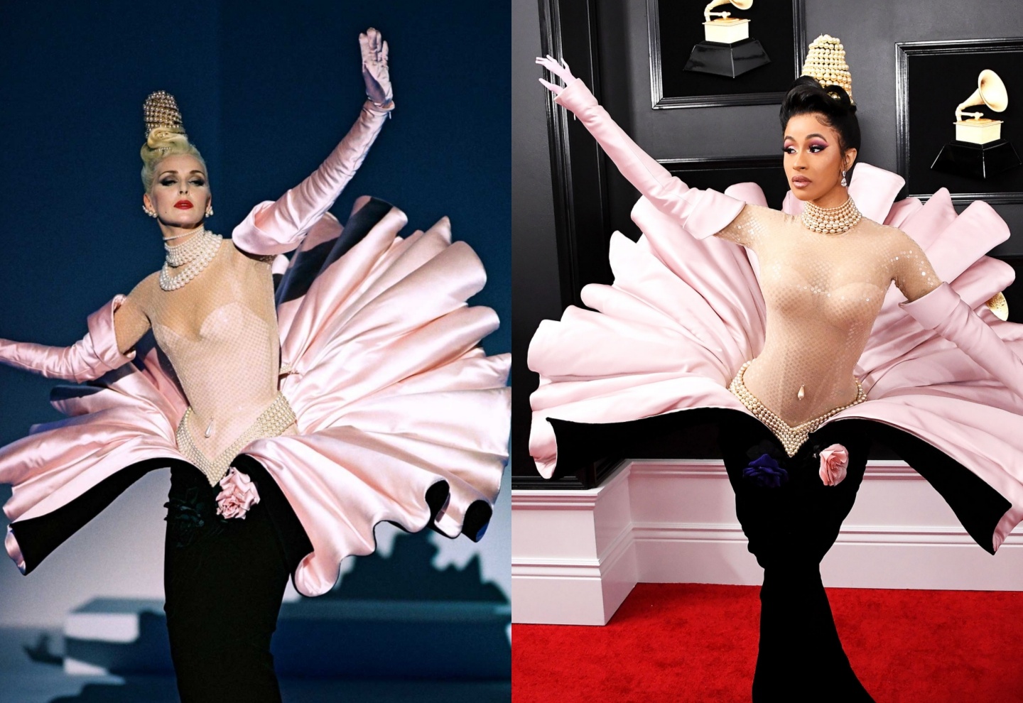 Rihanna va dan sao quoc te chuong dien thiet ke tu 20 nam truoc hinh anh