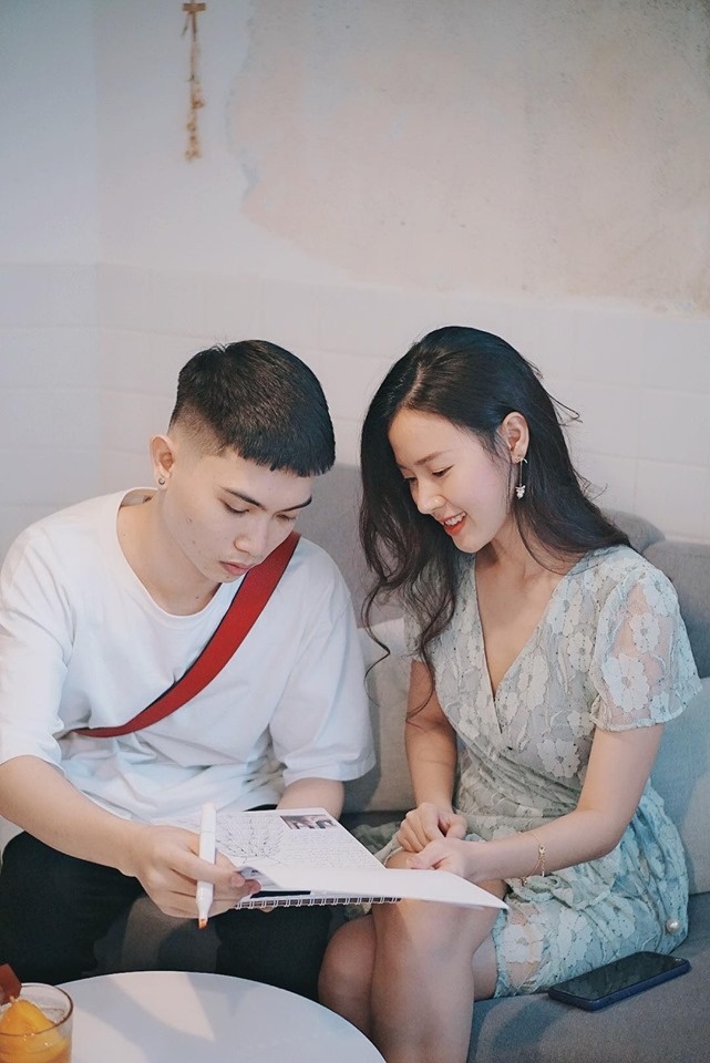 Trang phuc day hoc cua Midu anh 7