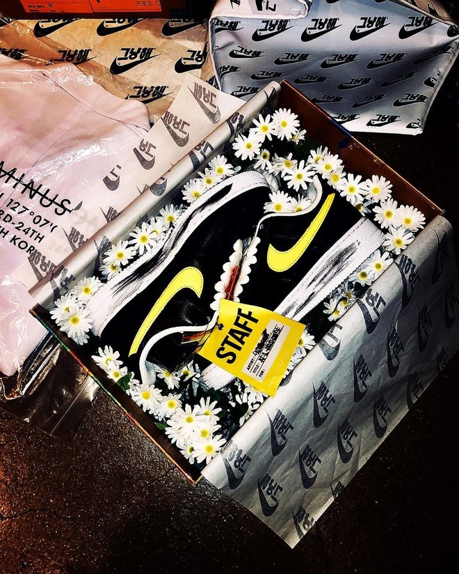 Bo suu tap giay hoa cuc cua G-Dragon anh 5