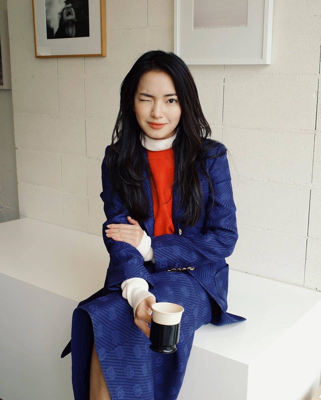 Xu huong sac xanh co dien anh 5