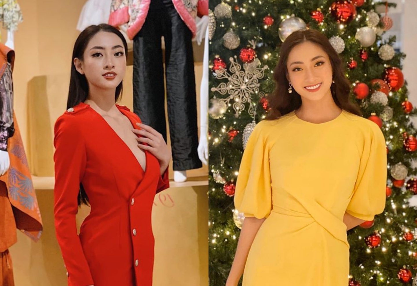 Tham gia Miss World, Hoa hau Luong Thuy Linh da chon vay ao the nao? hinh anh