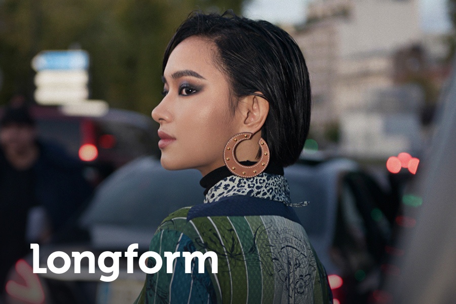 Chau Bui: 'Lam fashionista ma giau chac toi bao ca nha theo nghe' hinh anh