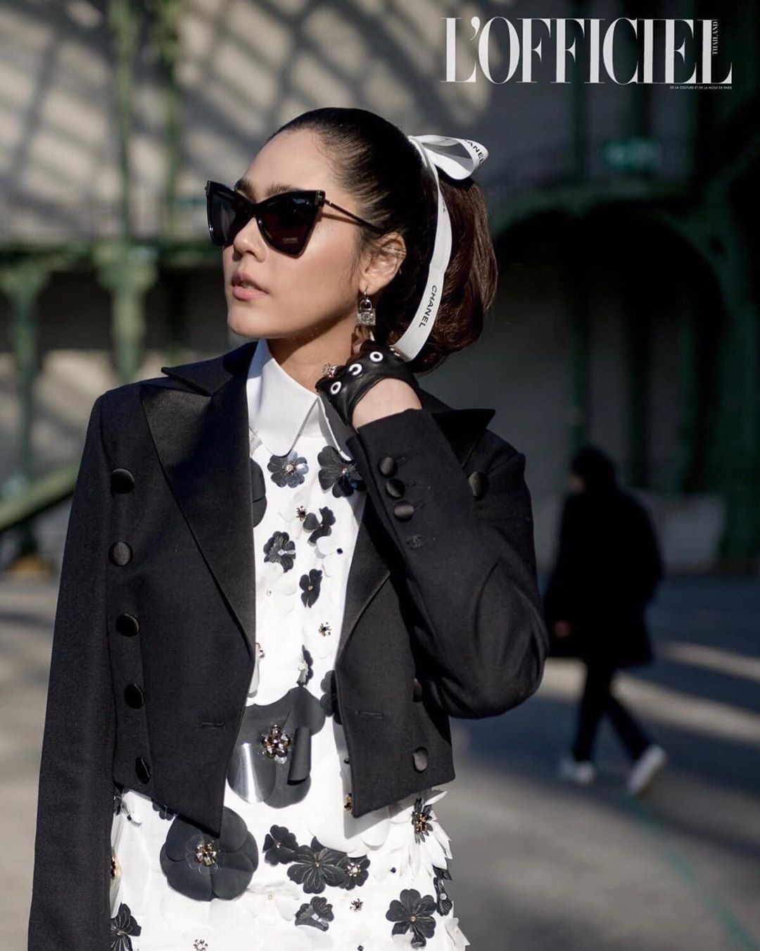 Sao châu Á chuộng đồ màu sắc tại Chanel  ảnh 5 Sao chau A chuong do mau sac tai Chanel anh 5