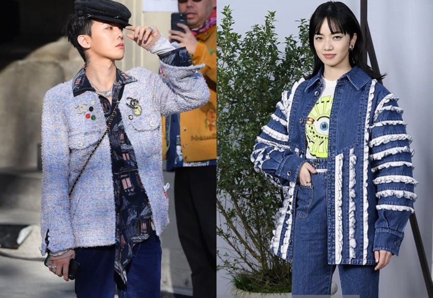 G-Dragon, Nana Komatsu mac dep lan at dan sao ngoai tai show Chanel hinh anh
