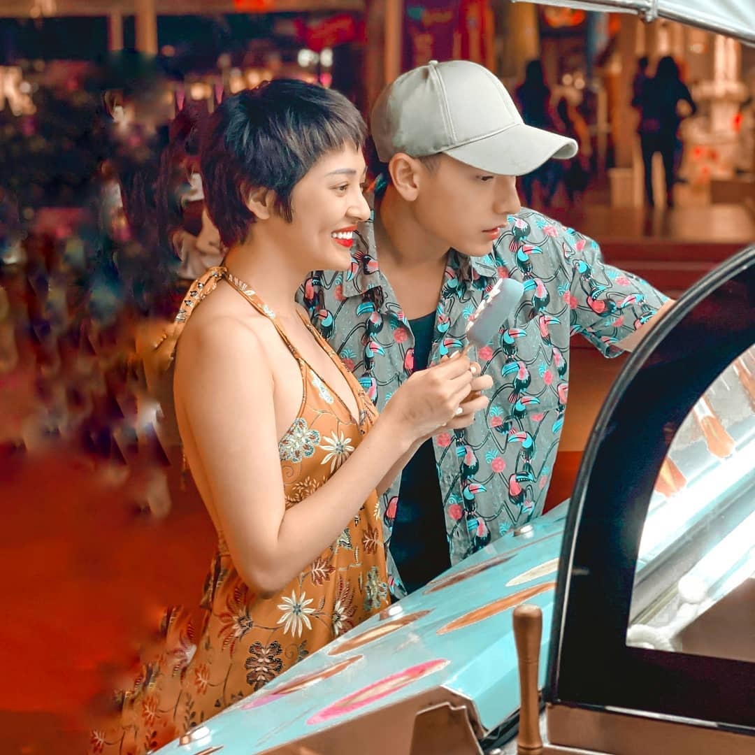 Trấn Thành mặc đồ đồng màu Hari Won ảnh 3 Tran Thanh mac do dong mau Hari Won anh 3