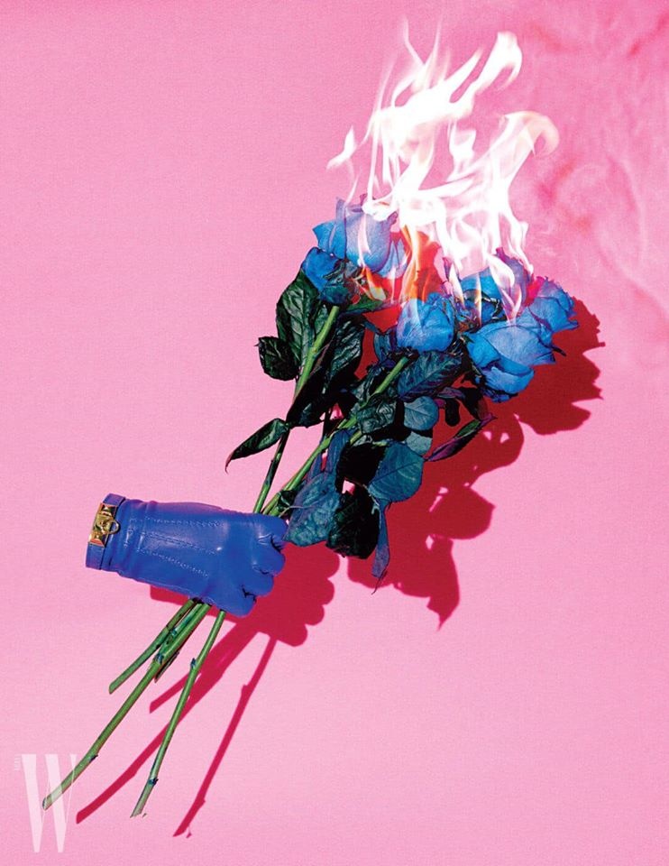 W Korea sử dụng găng tay thế người mẫu ảnh 2 W Korea su dung gang tay the nguoi mau anh 2