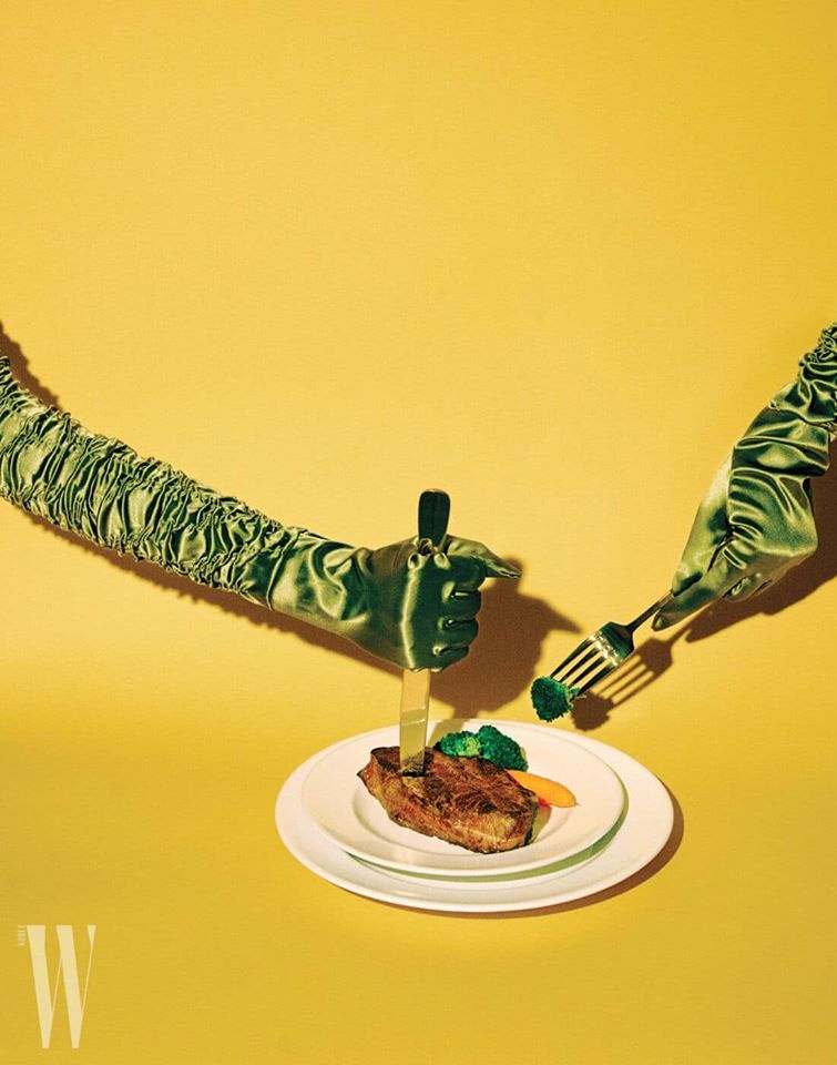 W Korea sử dụng găng tay thế người mẫu ảnh 6 W Korea su dung gang tay the nguoi mau anh 6